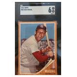 1962 Topps #50 Stan Musial SGC 6