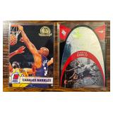 Charles Barkley lot of 2 - refractor die cut