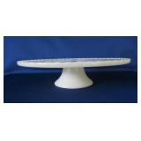 Anchor Hocking 10" Footed Cake Plate W100-G/52