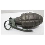 WWII MK2 Pineapple Style US Hand Grenade, Inert