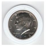 US 1972 P Kennedy Uncirculated Half Dollar