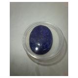 Oval cabochon Lapis Lazuli Gemstone 44.9 carats