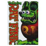 Rat Fink Car Toon Tin Sign