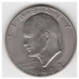 1972 US Eisenhower One Dollar Coin