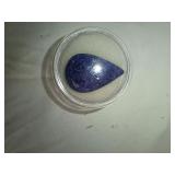 Lapis Lazuli Gemstone, Pear Cut, 36.1 carat