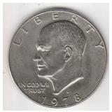 1978 D US Eisenhower 1 Dollar Coin