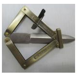 Brass Scales Pantographic Paratrooper Knife