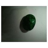 Cut & Faceted Brazilian Emerald Gemstone 13.8 ct