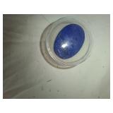 Lapis Lazuli Gemstone, Oval Cut, 37.1 carat