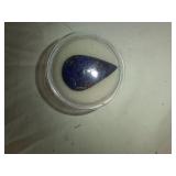 Lapis Lazuli Gemstone, Pear Cut, 29.15 carat