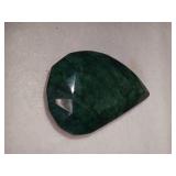 Large Cut & Faceted Brazilian Emerald