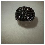 Silver Toned Designer Ring