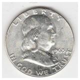 BU 90% Silver Franklin Half Dollar