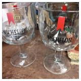 2 Michelob Glasses