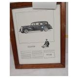 1941 Packard ad, Framed