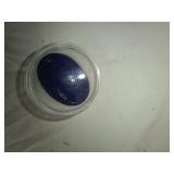 Lapis Lazuli Gemstone, Oval Cut, 43.5 carat