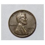 1939 Lincoln Wheat Penny No Mint Mark One Cent