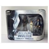 SW TRILOGY HAN SOLO, PRINCESS LEIA, & CHEWBACCA