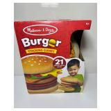 MELISSA & DOUG BURGER STACKING GAME