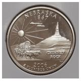 PROOF 2006-S STATE QUARTER-NEBRASKA