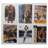 6 REGGIE MILLER BASKETBALL CARDS