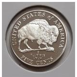 PROOF BISON JEFFERSON NICKEL-2005-S