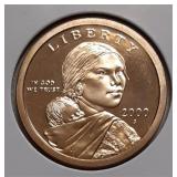 PROOF SACAGAWEA DOLLAR-2000-S