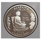 PROOF 2003-S STATE QUARTER-ALABAMA