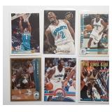 6 LARRY JOHNSON BASKETBALL CARDS