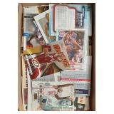 FLAT OF BASKETBALL CARDS