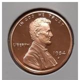 PROOF LINCOLN CENT- 1984-S