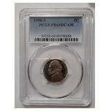 PCGS PR69DCAM -1998-S 5C