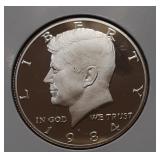 PROOF KENNEDY HALF DOLLAR-1984-S