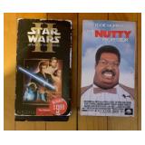 Star Wars 2, Nutty Professor VHS Tapes