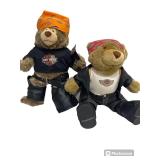 Harley Davidson Teddy Bears x 2