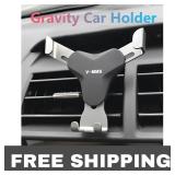 NEW Gravity Cell Holder Auto Air Vent Clip Bracket