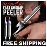 NEW 6in1 Multifunctional Fast Shrimp Peeler