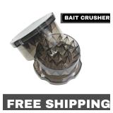 NEW Grinding Bait Box Carp Fishing Coon Plastic