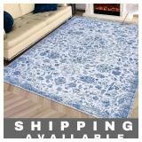 NEW Washable Area Rug - 9