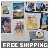 Assorted Vintage Postcards - Elvis and more