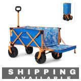 NEW Old Bahama Bay Beach Wagon Cart, Big Wheels