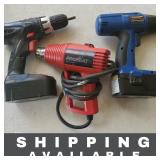 Qty3 PROHEAT Gun, Drill Master, T-Power Charger