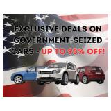 Exclusive Deals on Government-Seized Cars