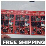 Vintage Cleo Michael Jordan Valentine Stickers