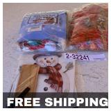 Assorted Christmas Decors, Gifts and Supplies