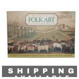 VTG American Folk Art Postcard Book by Rosen(1986)