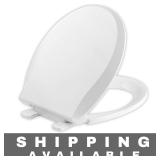 NEW Toilet Seat White Lid Durable, White