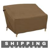 NEW 55.5" Heavy Duty Brown Loveseat