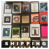 Qty32 Asstd 8-Track Tapes: S. Miller, K.Rogers etc