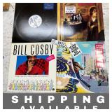 Qty4 GRADED Cosby Comedy LPs, Spyro Gyra, Tull 